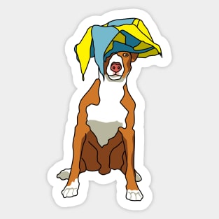 Party podenco Sticker